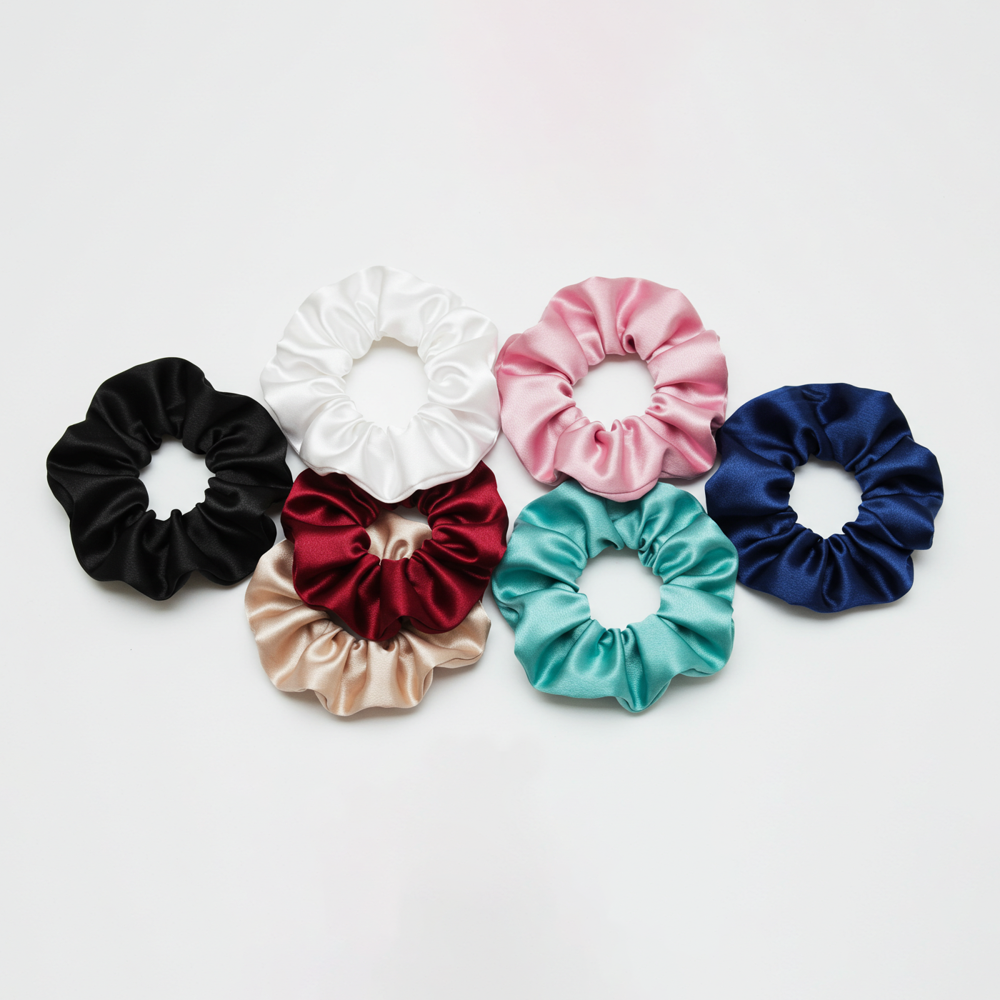 Satin Scrunchies for Women: No-Damage Hair Ties for Girls  display picture 3